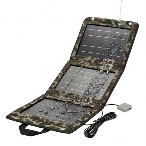 Foldable ETFE with Dual USB Ports | Lightweight IP67-rated charger for phones and USB devices during camping