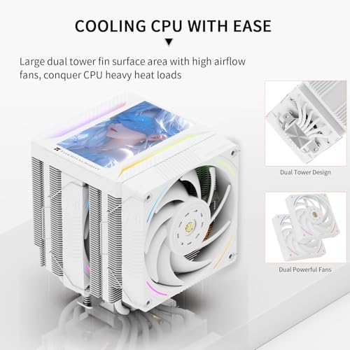 PC Heatsink Cooler 6 Heat Pipes