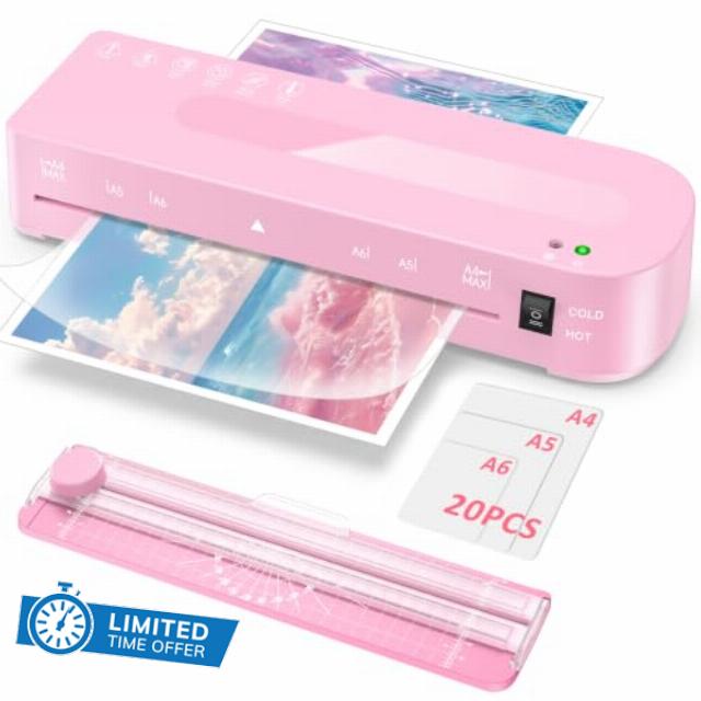 9 Inch Laminator Machine with 20 Laminating Sheets