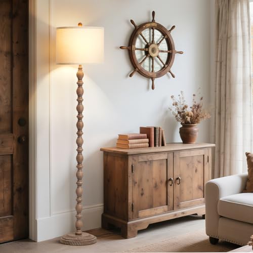 62" Tall Lamp with Shade and Rotary Switch