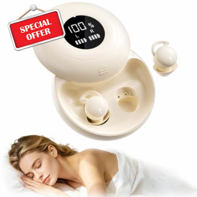 Sleep Earbuds Bluetooth with Noise Blocking for Side Sleepers                                                          Wireless Sleeping Headphones