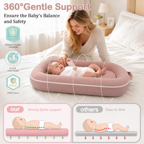 Poartable Baby Essentials for Supervised Tummy Time & Floor Play