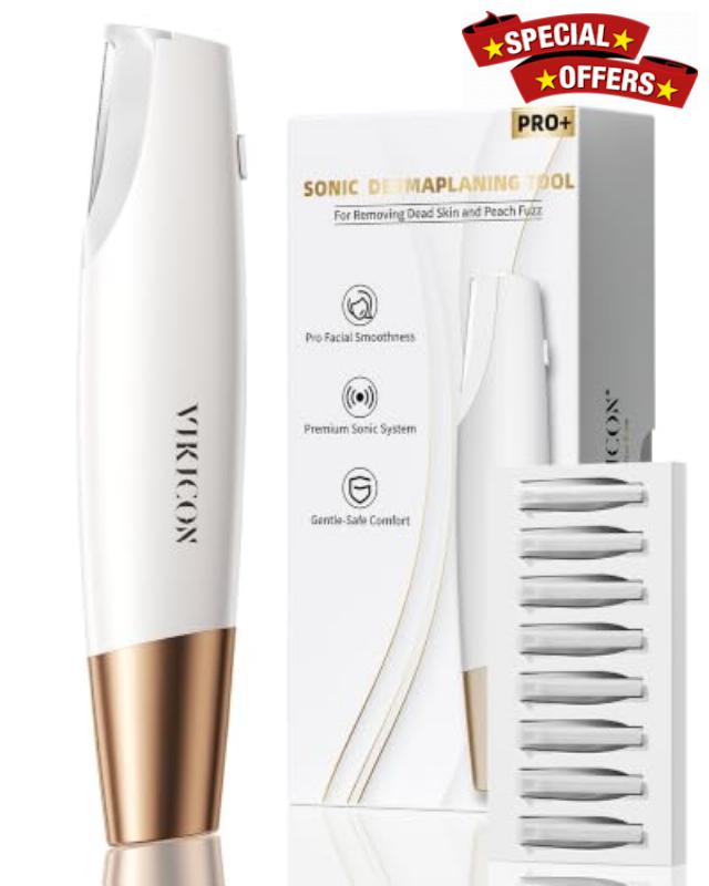 Sonic Dermaplane Razor for Women Face