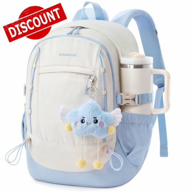 LOVEVOOK School Backpack for Teen Girl