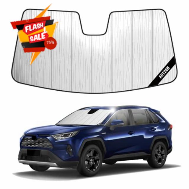 Windshield Sun Shade for Toyota RAV4 2019-2025