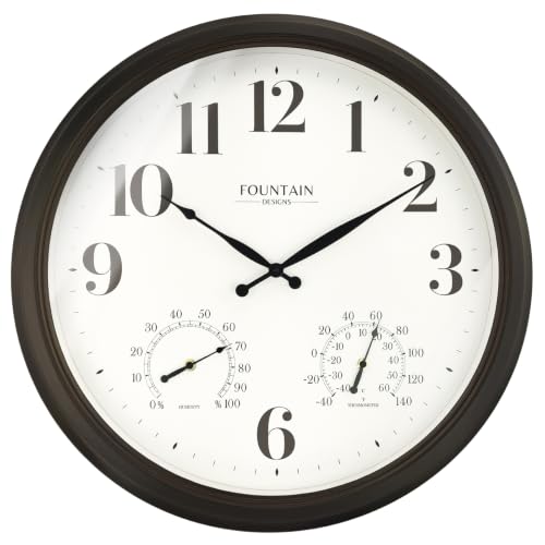 IP65 Rating | Built In Adjustable Thermometer & Hygrometer