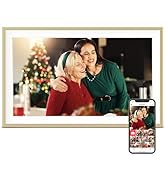 Digital Picture Frame, 15.6 Inch Frameo Digital Frame WiFi, 1920*1080 IPS FHD Touchscreen, 32GB, ...