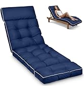 1 MIDDLE ONE Rocking Chair Cushion Outdoor Indoor, Memory Foam Replacement Rocking Chair Pads, Se...