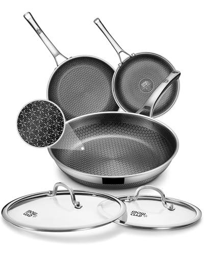 8/10/12-Inch Stainless Steel Skillet
