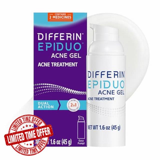Differin Epiduo Acne Gel Treatment
