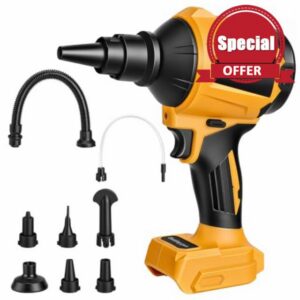 Cordless Compressed Air Duster & Blower(Tool Only)                                                          Compatible with Dewalt 20V Battery