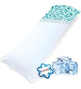 1 MIDDLE ONE Body Pillow, Cooling Memory Foam Body Pillows for Adults Sleeping, Long Pillow for B...