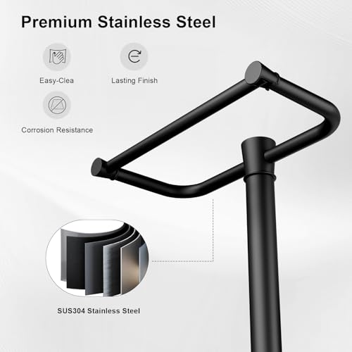 Rustproof & Tool-Free Installation for Modern Bathrooms