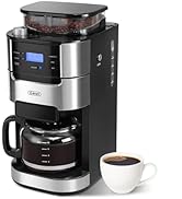 Gevi Dual Boiler Espresso Machine with Built-in Grinder, 58mm Commercial Portafilter, Barista Ste...