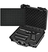 TSA Approved Gun Case Lock - Heavy-Duty Guns Case Lock with Durable & Cut Resistant Alloy Steel S...