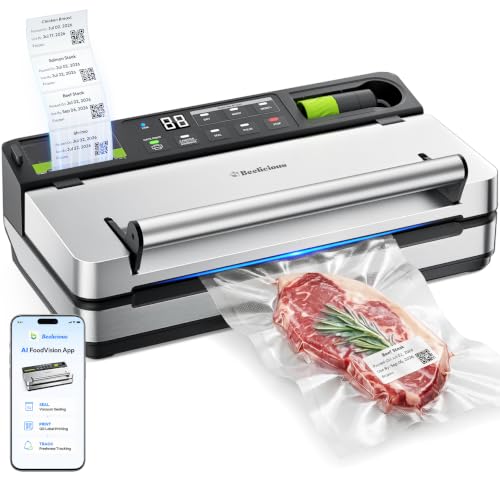 Dual-Pump Food Sealer with Double Heat Seal