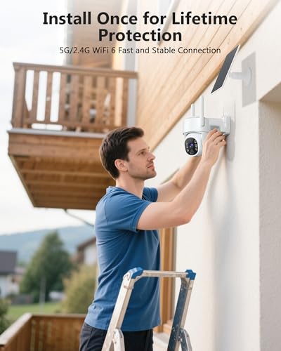 Security Cameras Wireless Outdoor with Color Night Vision