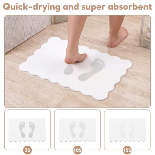 Natural Diatomaceous Earth Shower Mat