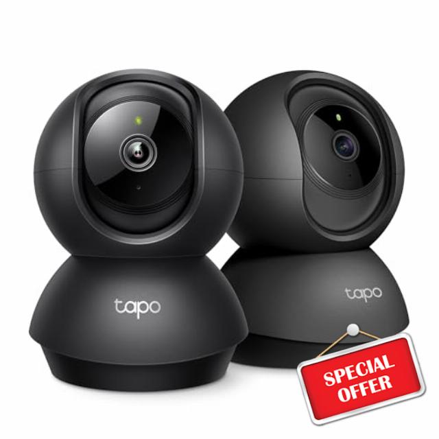 Tapo 2K Pan Tilt Security Camera for Baby Monitor