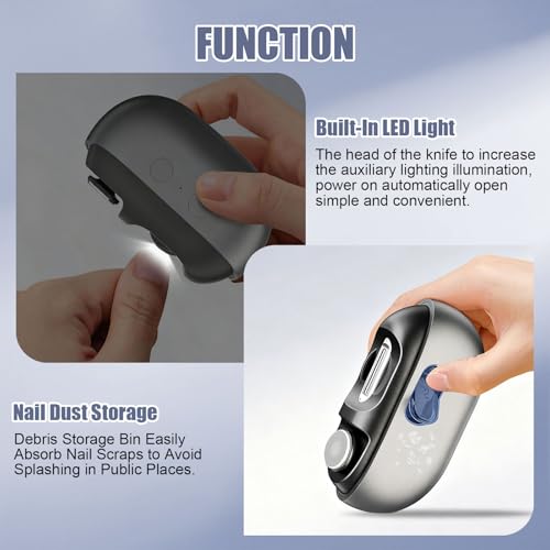 Automatic Nail Trimmer for Toenails & Fingernails