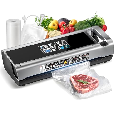 95KPa Powerful Food Saver with Dry/Moist/External Vacuum Modes