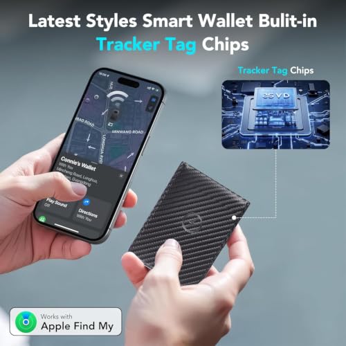 Bulit-in Tracker Tag Works with Apple Find My(iOS Only)