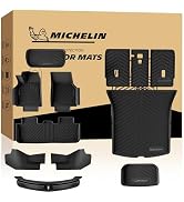 Michelin Vehicle Mat, All-Weather TPE Custom Fit Liner for Tesla Model Y 5 Seat Floor Mats 2025-2...
