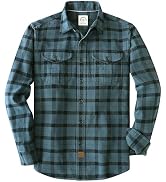 Dubinik 13 oz Ultra Heavyweight Flannel Shirt for Men Casual Workwear | 100% Pure Cotton, Soft a...