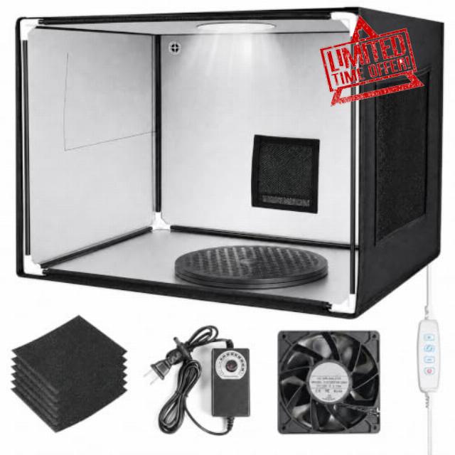Airbrush Spray Booth with Fan