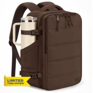 mibasies 35L Spacious Travel Backpack for Women