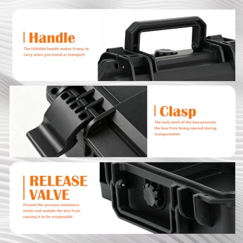Portable Hard Case with Handle for Travel