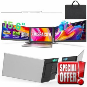 SMISEACOW Laptop Screen Extender Triple 15.6"