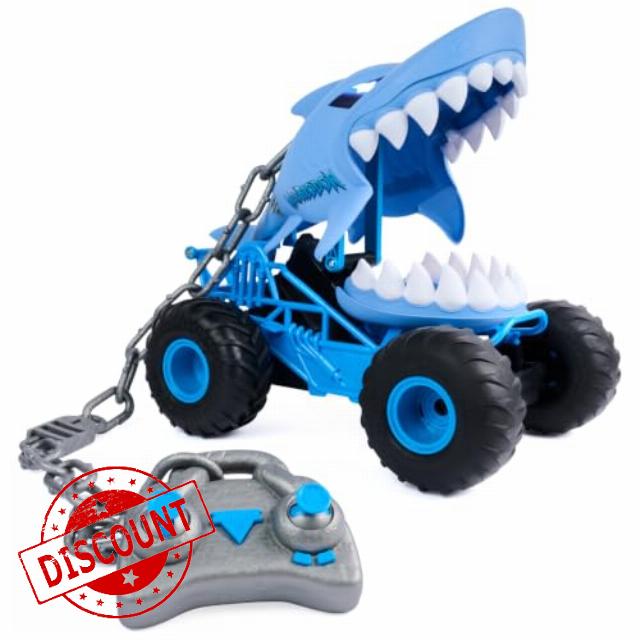 Monster Jam Chomping Megalodon RC Toy Monster Truck