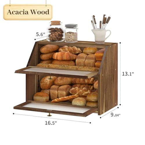 2 Layer Large bread holder