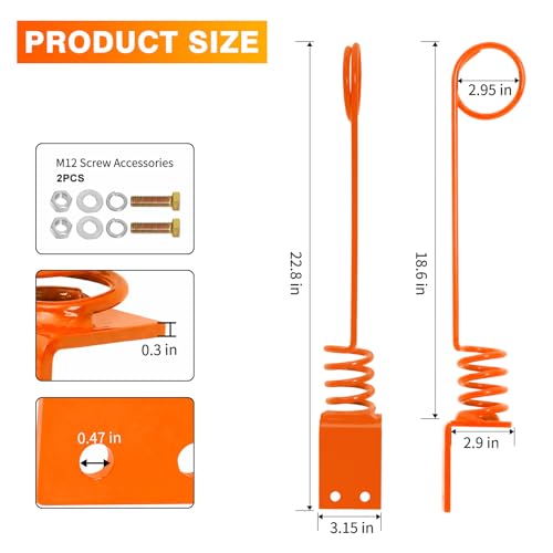 Bolt-on hose hanger