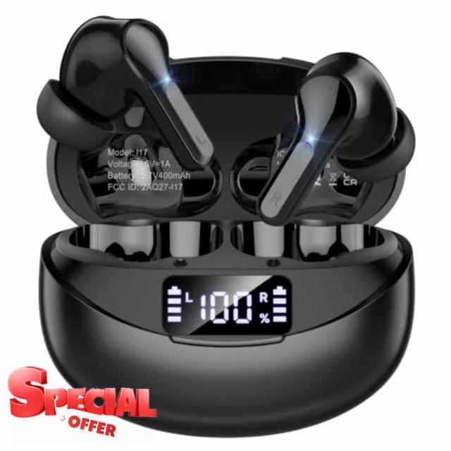 Wireless Earbuds Bluetooth 5.4 Headphones