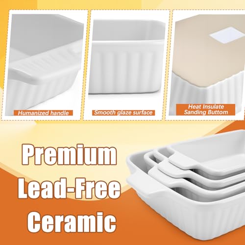 Rectangular Baking Pan with Handle for Baking