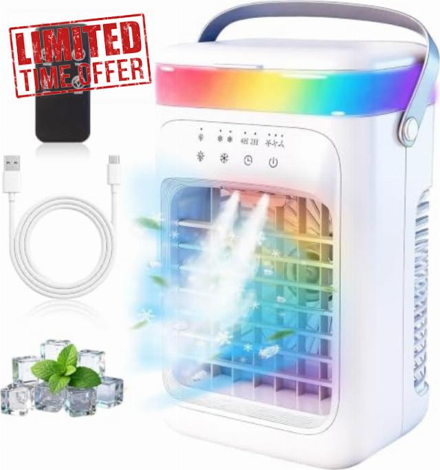 2026 New 4-in-1 Portable Air Conditioner