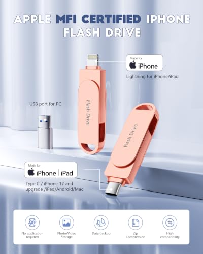 3-in-1 iPhone Memory Stick