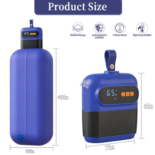 Global Voltage Travel Dryer Secadora Portatil de Ropa Unique Silent Design Quiet Efficient Portable Drying System for Home