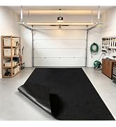 Floor Mat for Under Washer and Dryer or Clothes Drying Rack 63" x 36" | Large Rubber Mats for Lau...