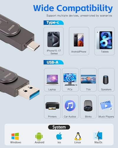 External Storage Jump Drive for Picture Video Data Backup