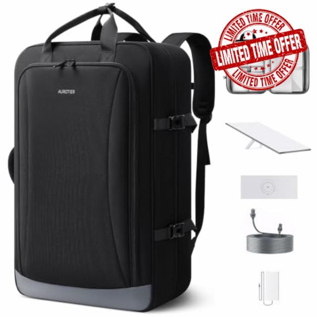 Backpack Bag Compatible with Starlink Gen 3/4/4X Standard Kit                                                          Travel Case with Tripod Strap for Starlink Dish and Accessories