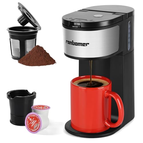 Single Serve coffee machine or Ground Coffee Machine 2 in 1