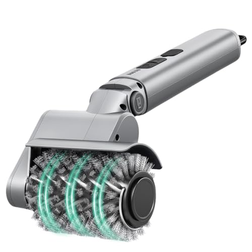 Cordless Bristle-Free BBQ Grill Cleaner for Hot Grates