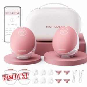 Momcozy Breast Pump Hands-Free Upgraded Mobile Flow M9 24mm