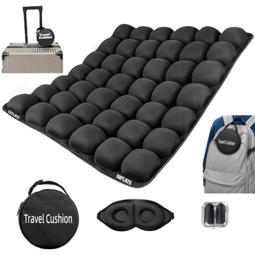 Inflatable Air Bubble Design with Storage Bag for Car/Office/Kitchen Chairs.42 Air Cells