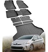 Compatible with Honda Accord 2008-2012(Only Sedan) Floor Mats & Cargo Liner LX/SE/EX,All Weather ...