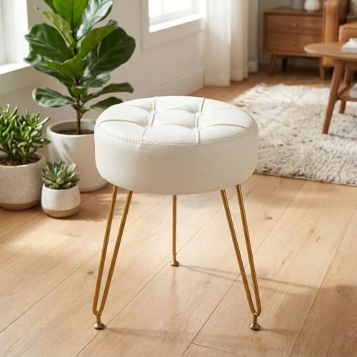 Modern Foot Stool Ottoman for Bedroom