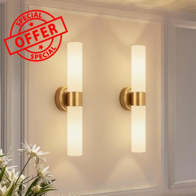 Hardwired Wall Sconces Set of Two